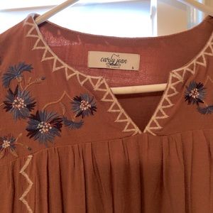 Carly Jean midi dress. New, never worn, no tags.